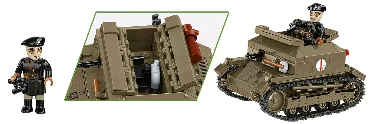 Cobi Tankette TK-3 — 323 detaļas Photo 2