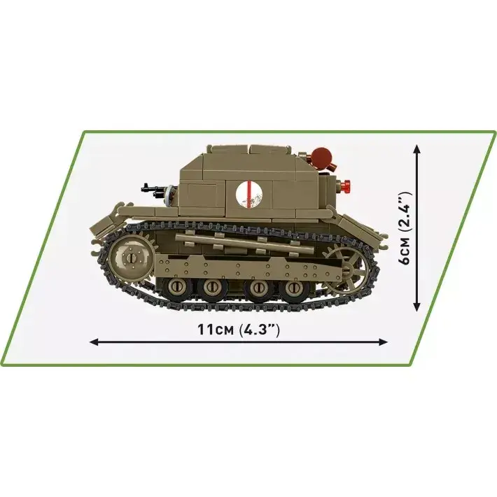 Cobi Tankette TK-3 — 323 detaļas Photo 8