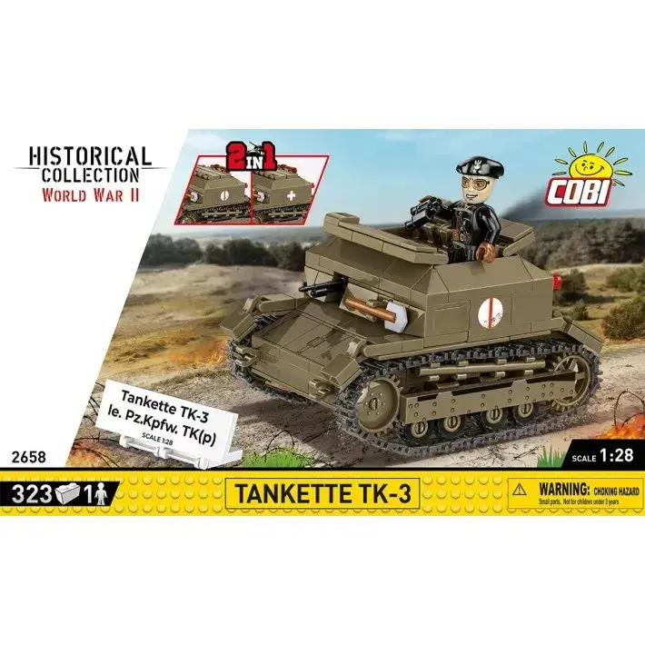 Cobi Tankette TK-3 — 323 detaļas Photo 11
