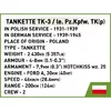 Cobi Tankette TK-3 — 323 detaļas Photo 12