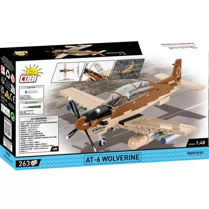 Cobi Blocks AT-6 Wolverine — 263 детали Photo 4