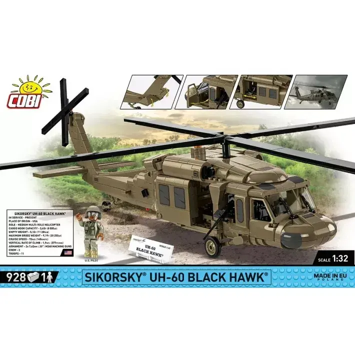 Konstruktors Cobi Sikorsky UH-60 Black Hawk Photo 3