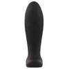 Анальный вибратор ANOS Silicone Black — 2-рукий RC, перезаряжаемый Photo 5