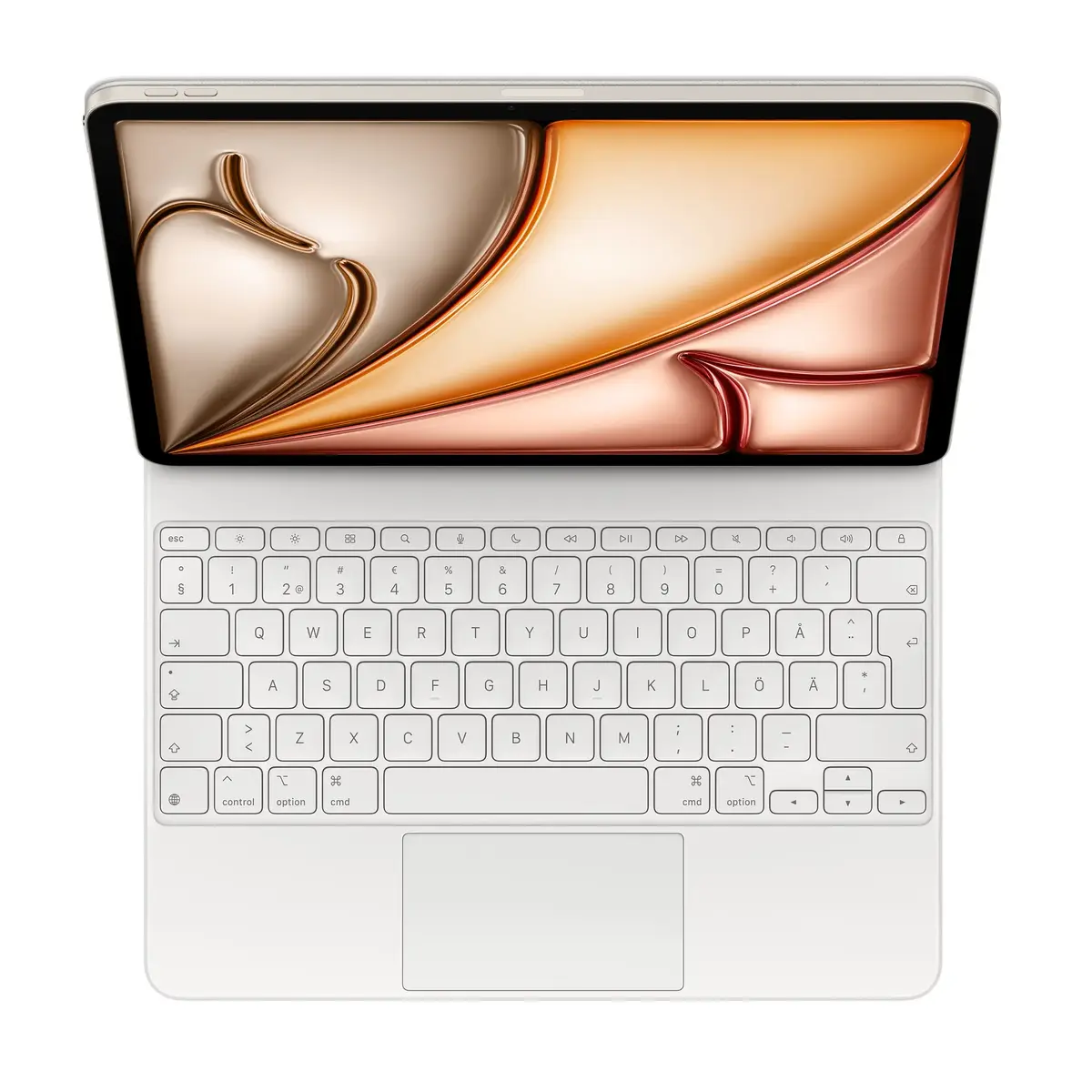 Apple Magic Keyboard QWERTY Swedish White Photo 2