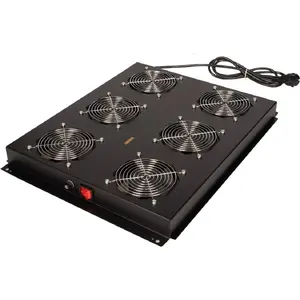 Secomp fan unit 19-inch model 26.21.0310 — 6 fans, ON/OFF control for server rack