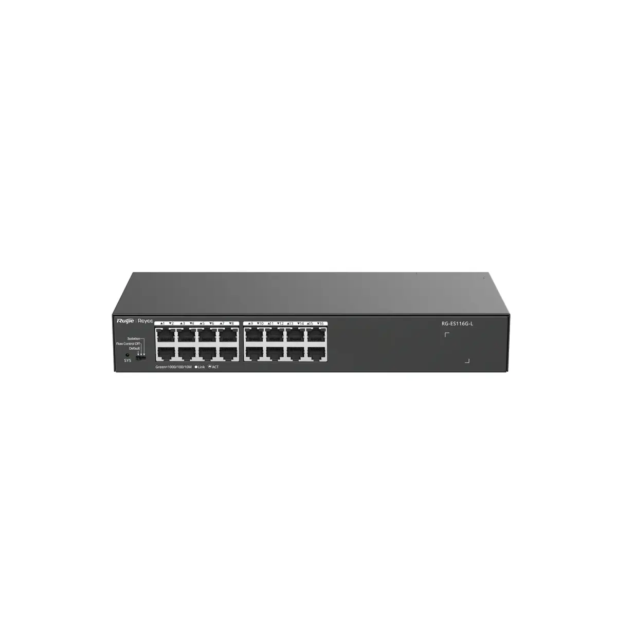 Неуправляемый коммутатор Ruijie Networks RG-ES116G-L Photo 2