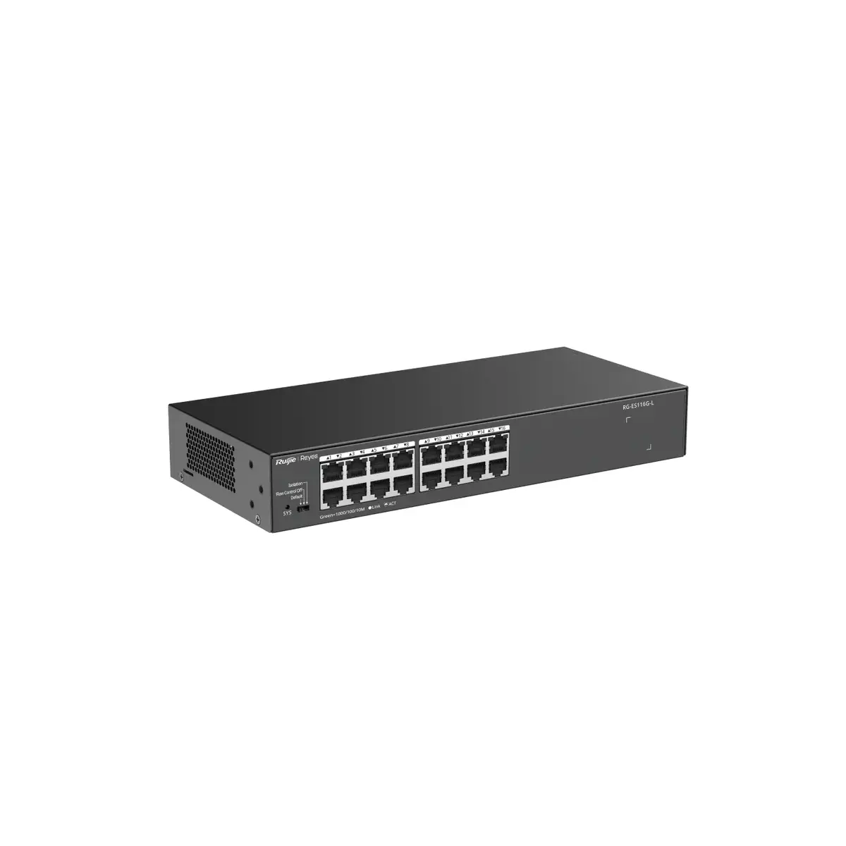Неуправляемый коммутатор Ruijie Networks RG-ES116G-L Photo 4