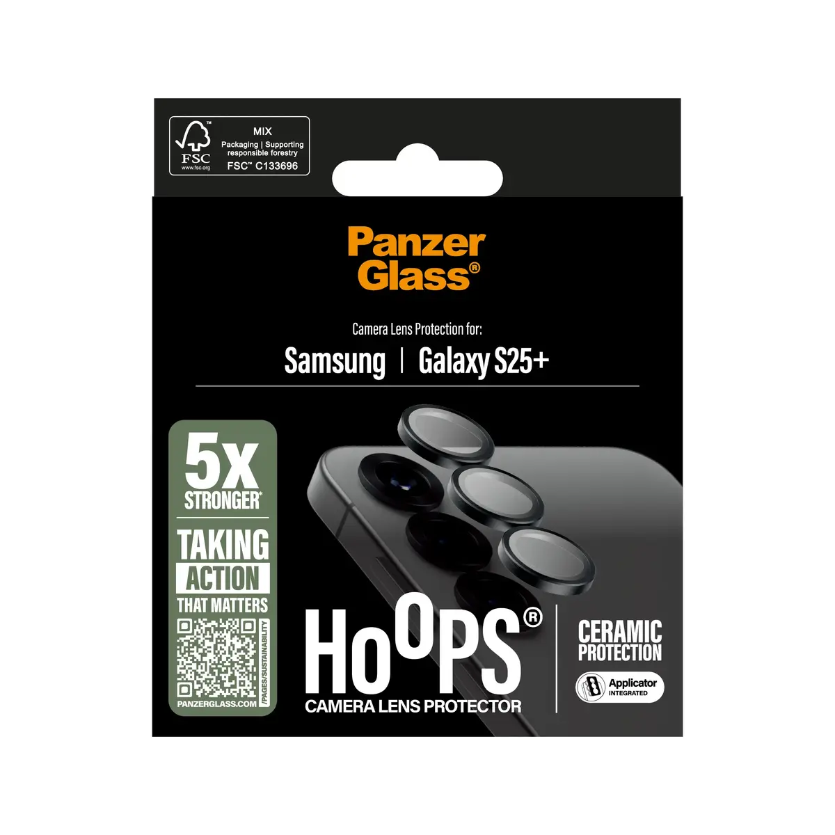Camera Lens Protector PanzerGlass Samsung Galaxy S25+ Photo 3