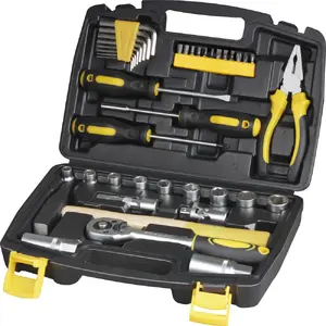 Mechanics tool set Fieldmann FDG 5007-39R — 1 tool, chromium-vanadium steel, black/yellow