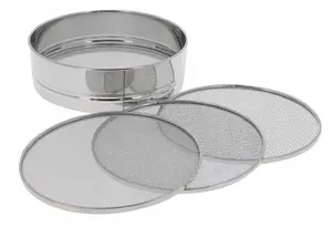 Stainless Steel Strainer de buyer D-4605-21, fine-mesh hand strainer
