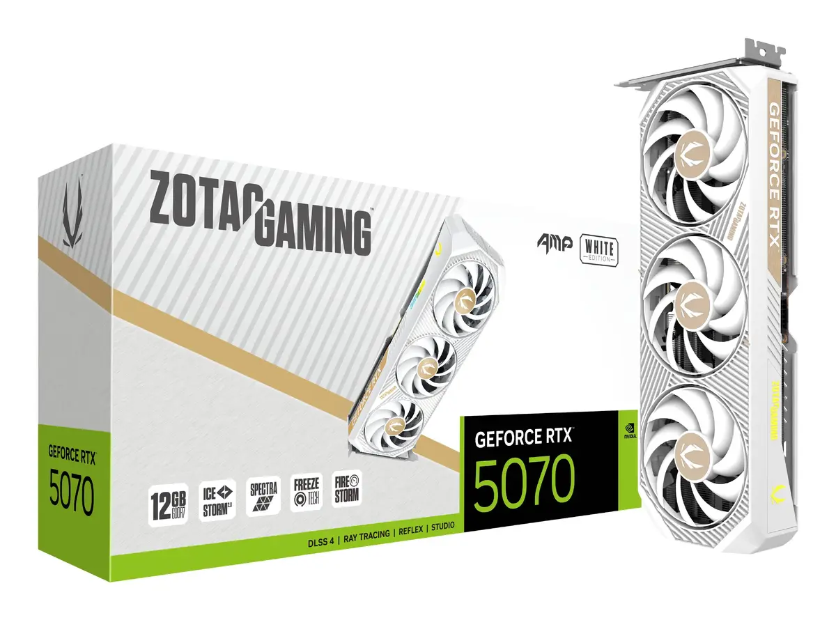 Видеокарта Zotac GAMING GeForce RTX 5070 AMP Photo 7
