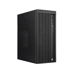 PC Case CHIEFTEC BS-20B-OP Midi Tower, black, microATX/Mini-ITX, 2x 3.5", max GPU 27 cm, 1x 5.25" bay, USB-C