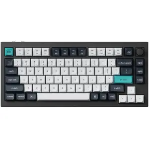 Механическая клавиатура Keychron Q1 Max 75% с Banana переключателями, Carbon Black