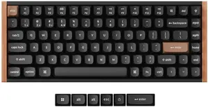 Keychron K2 HE 75% Wireless Mechanical Gaming Keyboard, Magnetic Switches, QWERTY, Black