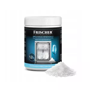 Соль для посудомоечной машины FRISCHER FR00101_1200, 1,2 кг, умягчающая соль в пластиковой банке