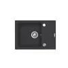 Maidsinks BALI 62x44 1B1D Sink Set with Flessi Black Edition Faucet Photo 5