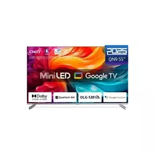 Televizors CHiQ M55QN9V 55" UHD MiniLED Google TV DLG 120 Hz