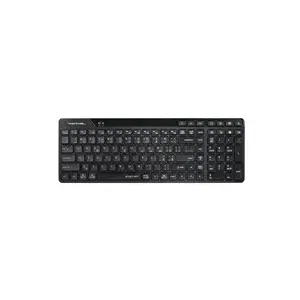 Wireless keyboard A4Tech FBK27C dual-mode Bluetooth and 2.4 GHz, black