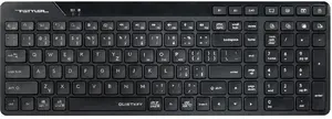 Wireless keyboard A4Tech FBK27C dual-mode Bluetooth and 2.4 GHz, black
