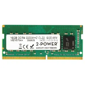 Atmiņas modulis 2-Power 2P-WTHG4 16 GB DDR4 3200 MHz