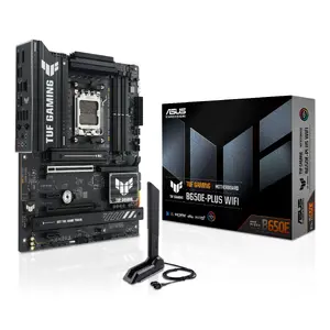 Материнская плата ASUS TUF GAMING B650E-PLUS WIFI — AMD B650, Socket AM5, ATX, DDR5, 4 DIMM, Wi‑Fi 6E, 2.5Gb LAN