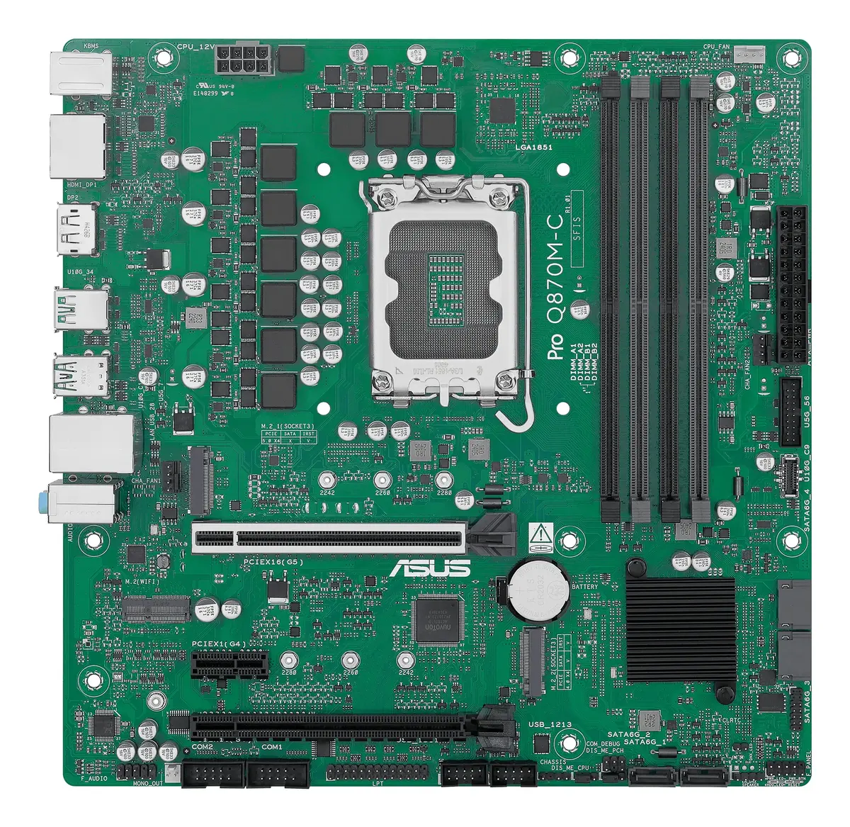 Mātesplate ASUS PRO Q870M-C-CSM Photo 2