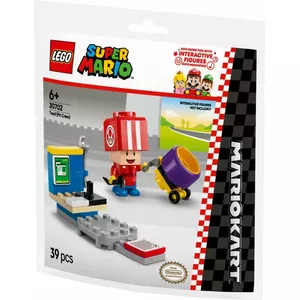 Construction toy LEGO Mario Kart Toad Pit Crew polybag 30702 small set minifigure accessory
