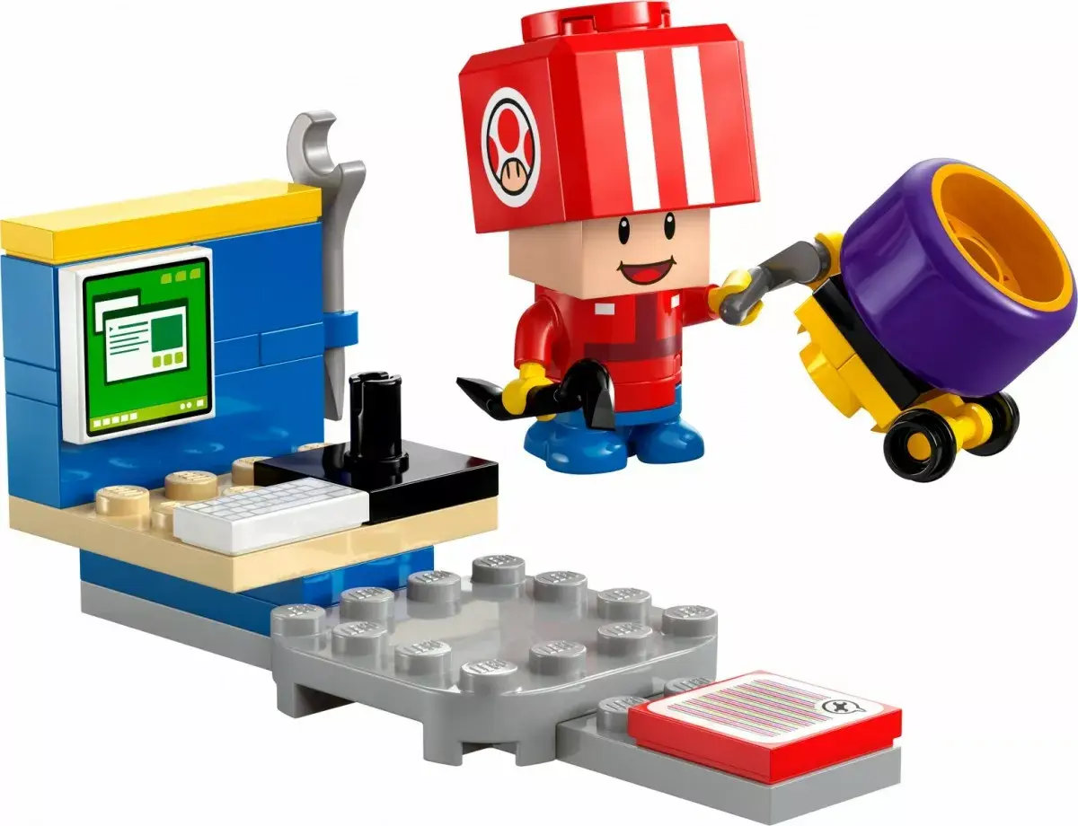 LEGO Mario Kart Toad Pit Crew polybag 30702 Photo 4