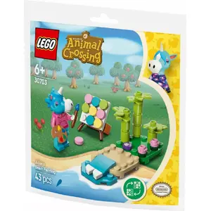 Конструктор LEGO 30703 Animal Crossing Beach Painting — набор для создания и демонстрации