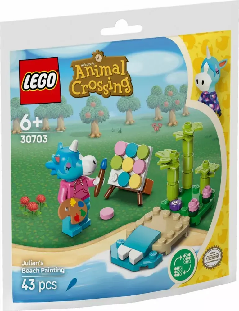 LEGO 30703 Animal Crossing Beach Painting конструктор Photo 2