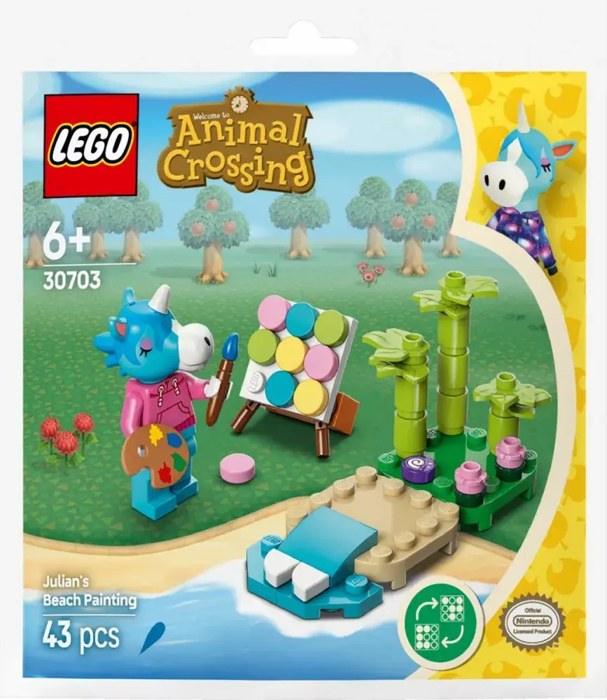 LEGO 30703 Animal Crossing Beach Painting конструктор Photo 3