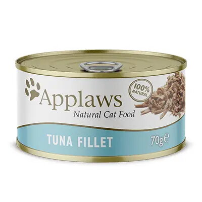 Mitrs kaķu barības Applaws Tuna Fillet