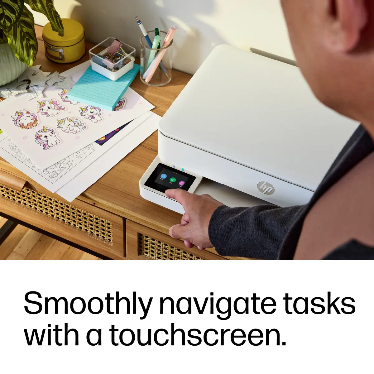 HP ENVY 6132e Bezvadu krāsu daudzfunkciju printeris Photo 11