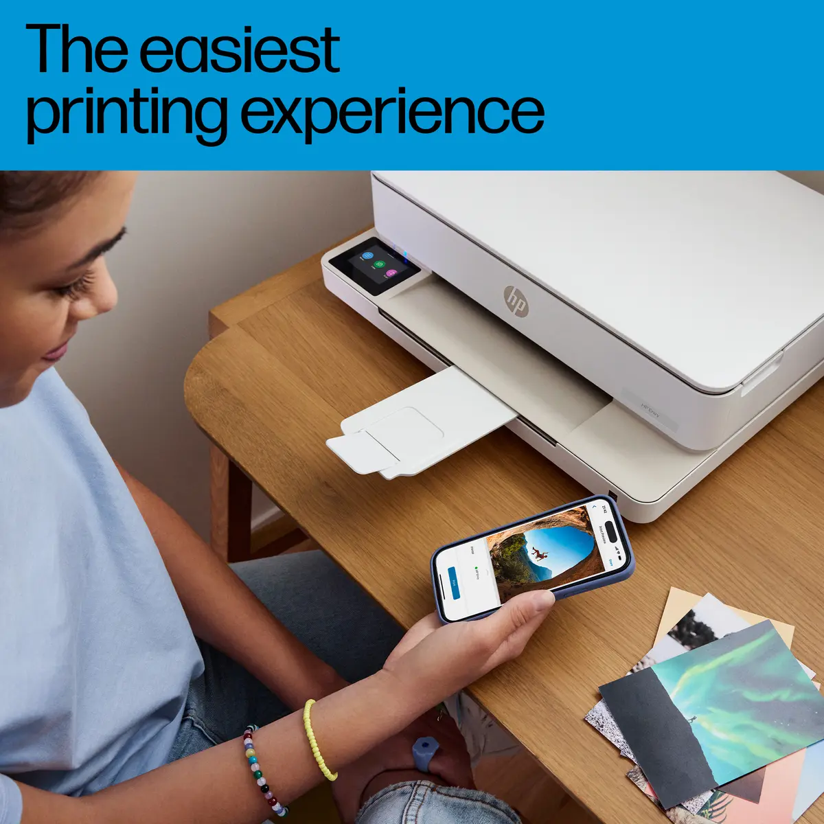 HP ENVY 6132e Bezvadu krāsu daudzfunkciju printeris Photo 18