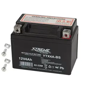 12V Gel Battery XTREME 4Ah EB1500278421# — Maintenance-Free AGM Technology
