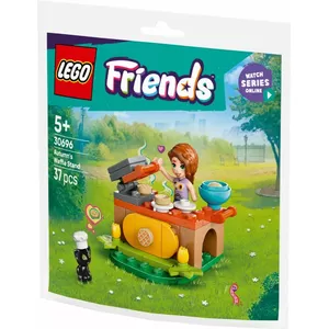 Construction toy LEGO Friends 30696 Autumn's Waffle Stand playset, small build, minifigures included