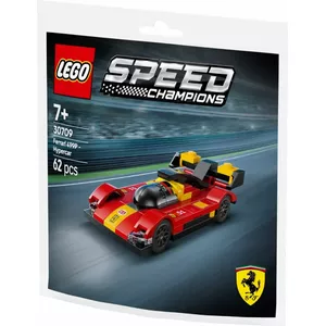 LEGO Construction Toy Speed Champions Ferrari 499P Super Sports Car Polybag 30709