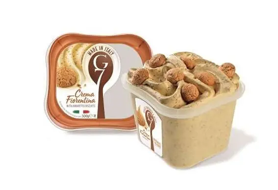 Itāļu saldējums G7 Crema Fiorentina 1L