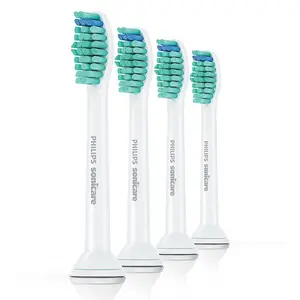 Philips Sonicare ProResults HX6014/87 Toothbrush Heads White 4 Pack Medium Soft Click-on