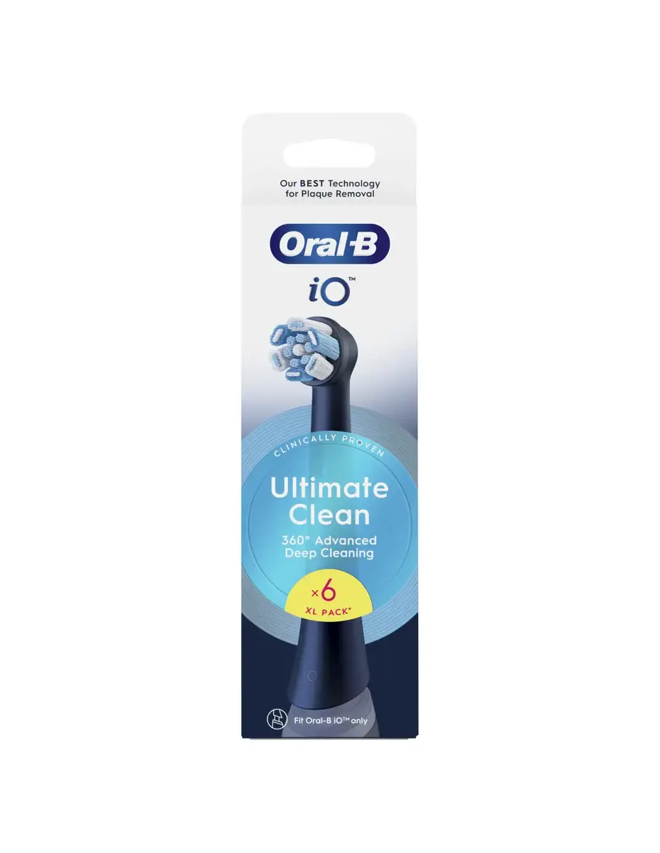 BRAUN Oral‑B iO UltimateClean replacement heads, 6 pcs Photo 3