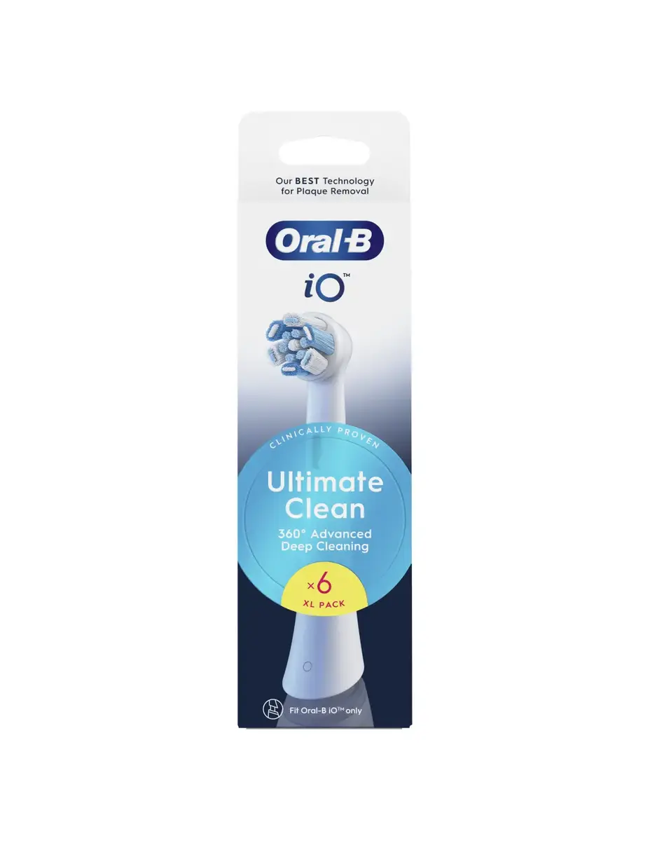 BRAUN Oral-B iO UltimateClean replacement heads — 6-pack Photo 3