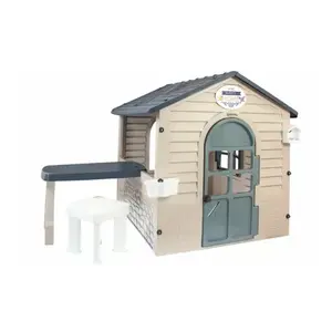 Игровой домик Mochtoys Garden со столом и стулом