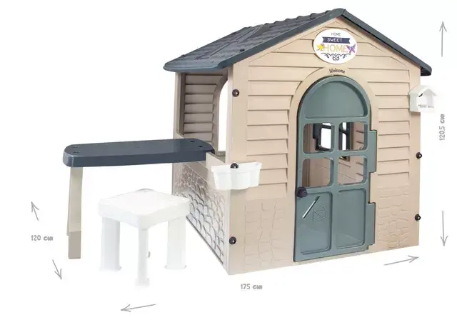 Игровой домик Mochtoys Garden со столом и стулом Photo 5