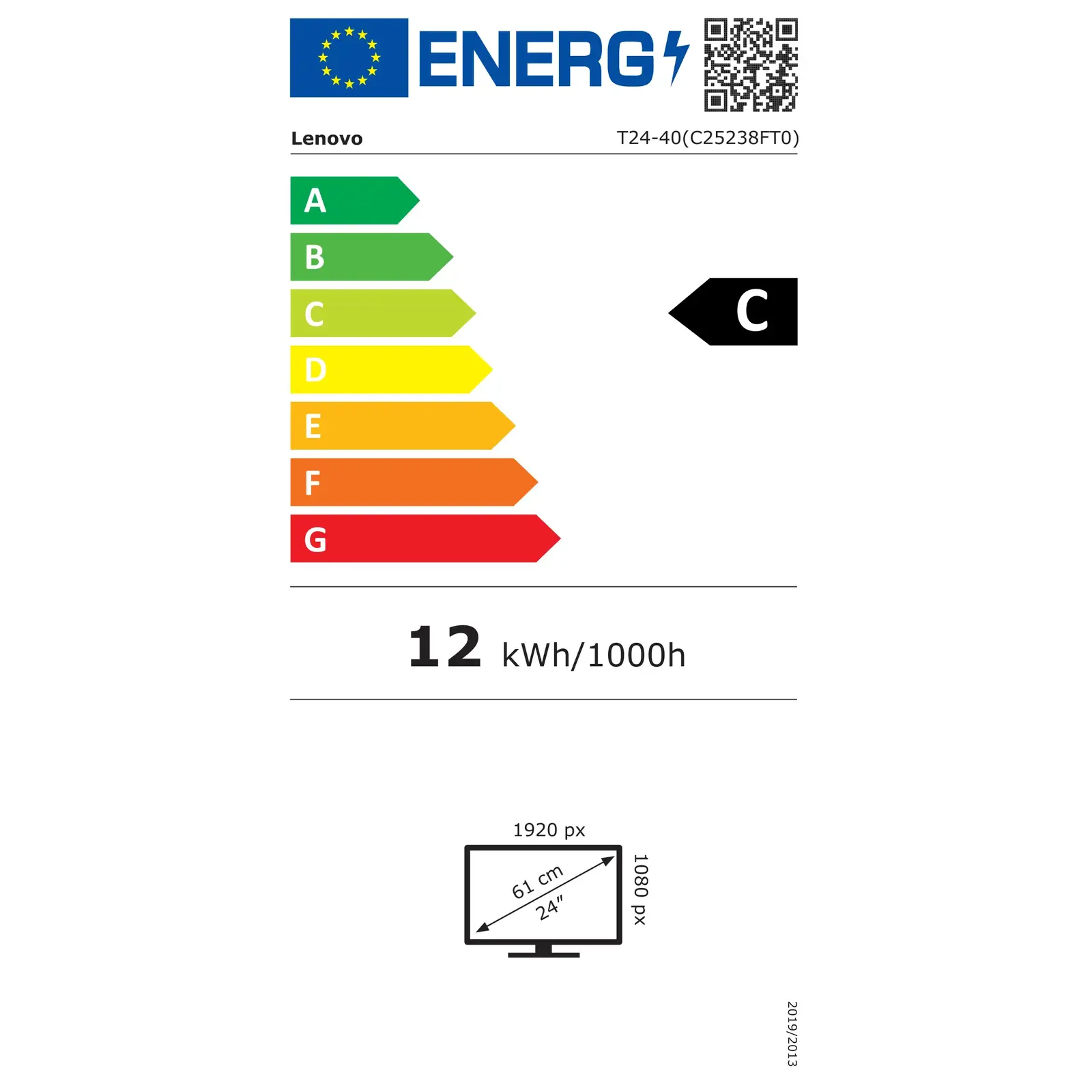Lenovo ThinkVision T24-40 LED display 64A4MATXEU Photo 9