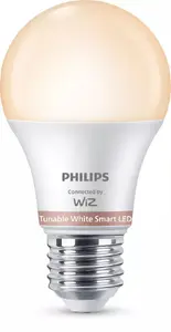 Умная светодиодная лампа WiZ A60 Цоколь E27 806 лм Белый Wi-Fi и Bluetooth 2 шт.