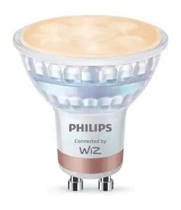 Умная светодиодная стеклянная лампа Philips Smart LED GU10 Wi-Fi Bluetooth Tunable White 345 лм 5 Вт, 2 шт.