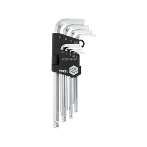 Hex Key Set Vorel 56477 — 9-piece hex key (Allen) set