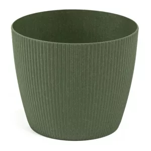 Flower pot LAMELA Magnolia Jumper wood 190x160 mm green