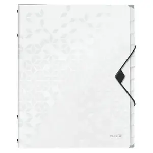 Conventional file folder LEITZ WOW — polypropylene (PP), white, 265×320 mm, 1 pc