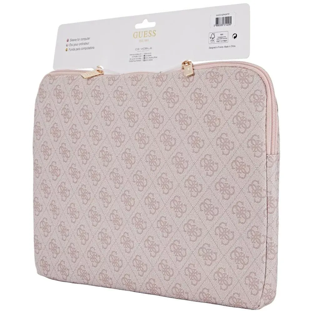 Чехол для ноутбука Guess 14 дюймов GUCS14ZP4DPTP розовый Photo 5